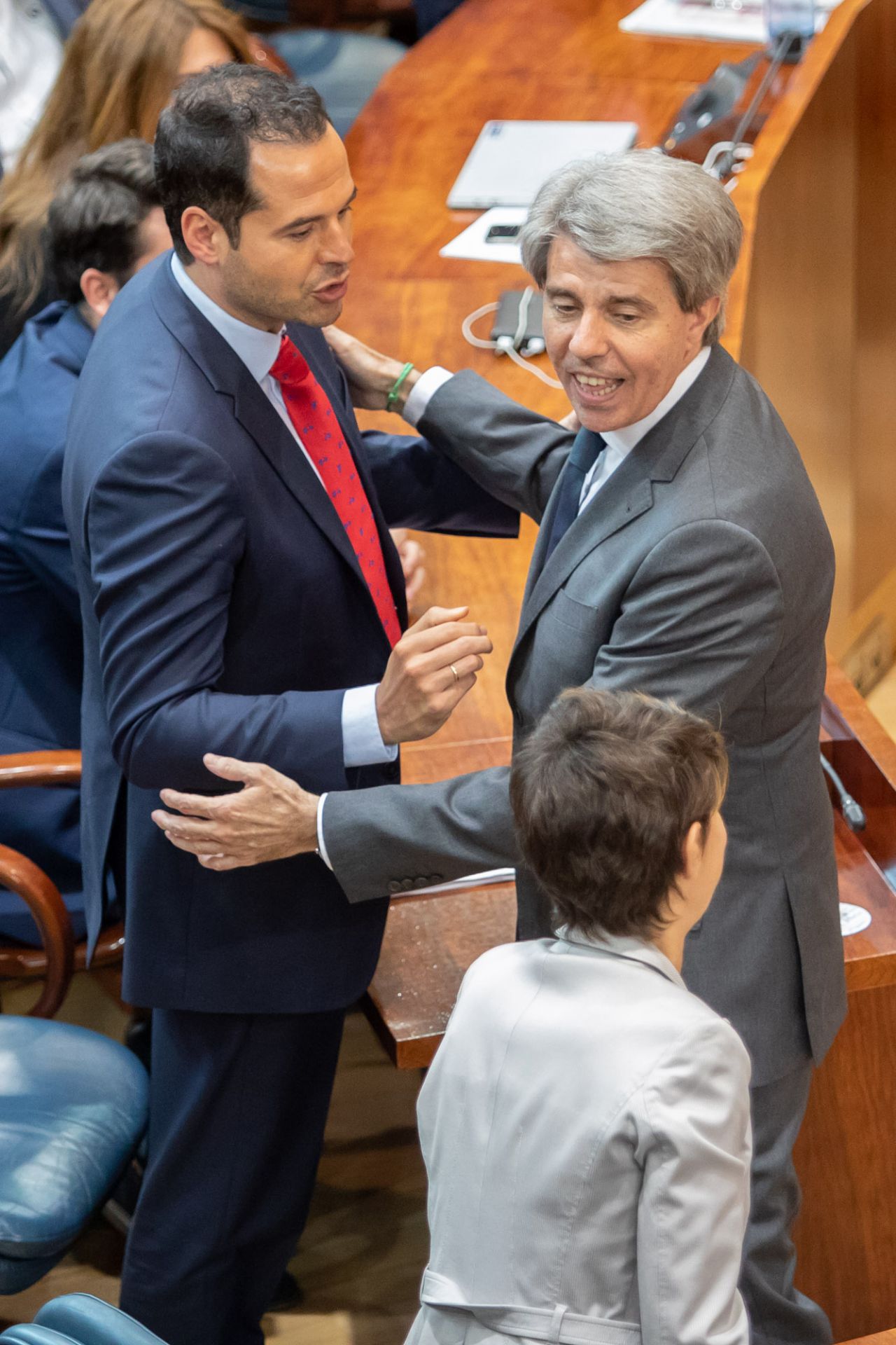 Aguado, Ruiz-Huerta y Garrido.