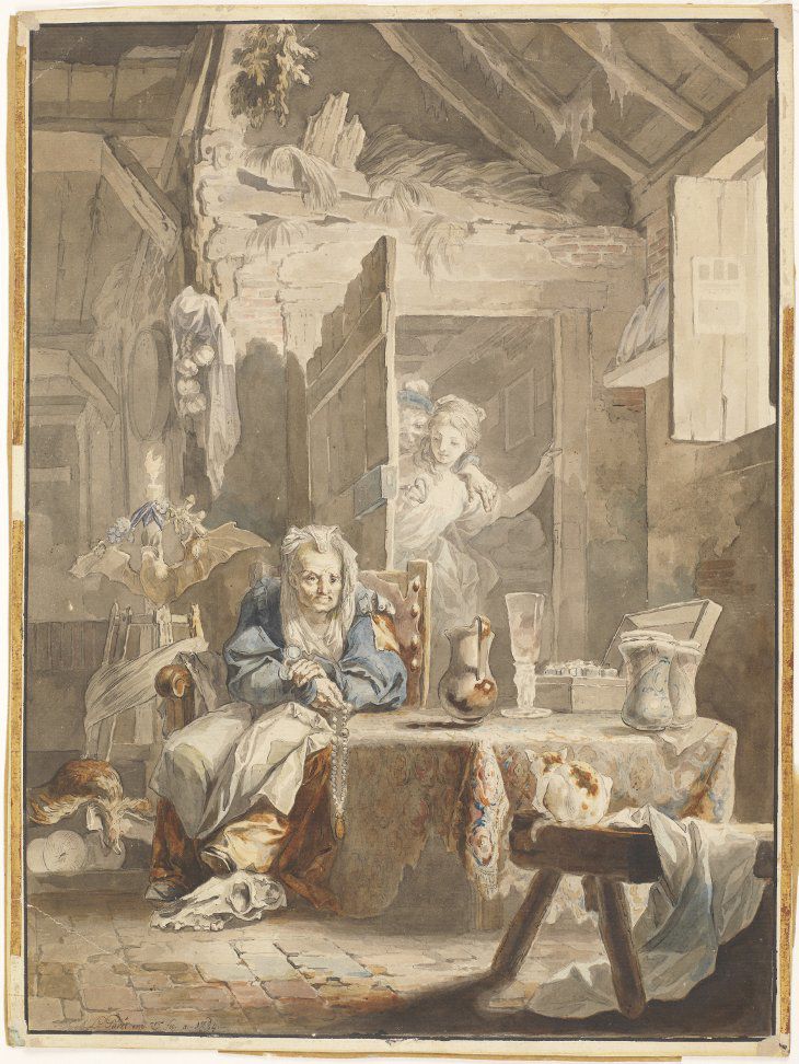 'La Celestina y los enamorados', de Paret