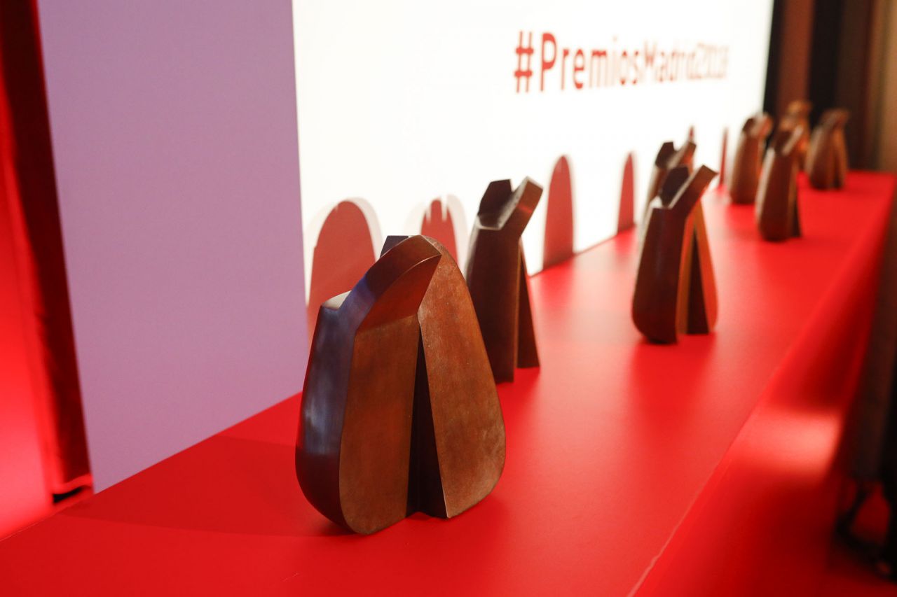 Los premios, diseñados por José Miguel Utande.