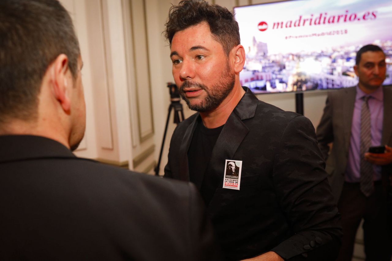 El cantante Miguel Poveda apoya la recuperación de Velintonia.