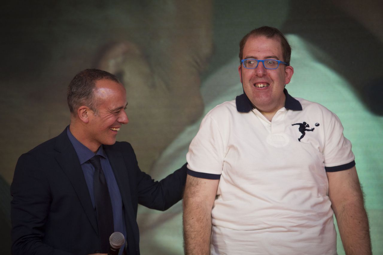 Javier Gutiérrez, Premio al hombre del año y José de Luna, actor de 'Campeones'.