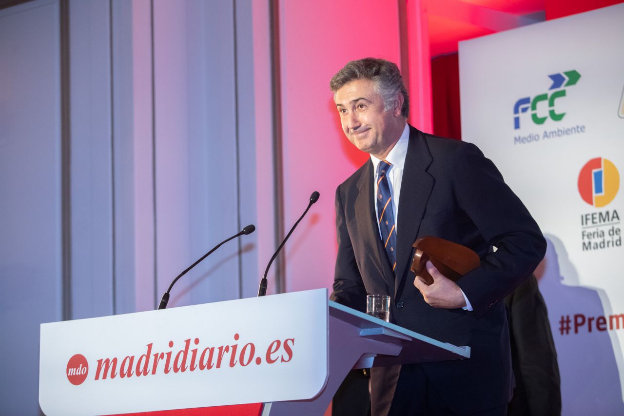 Jaime Salaverri,presidente de la Real Federación Española de Golf.