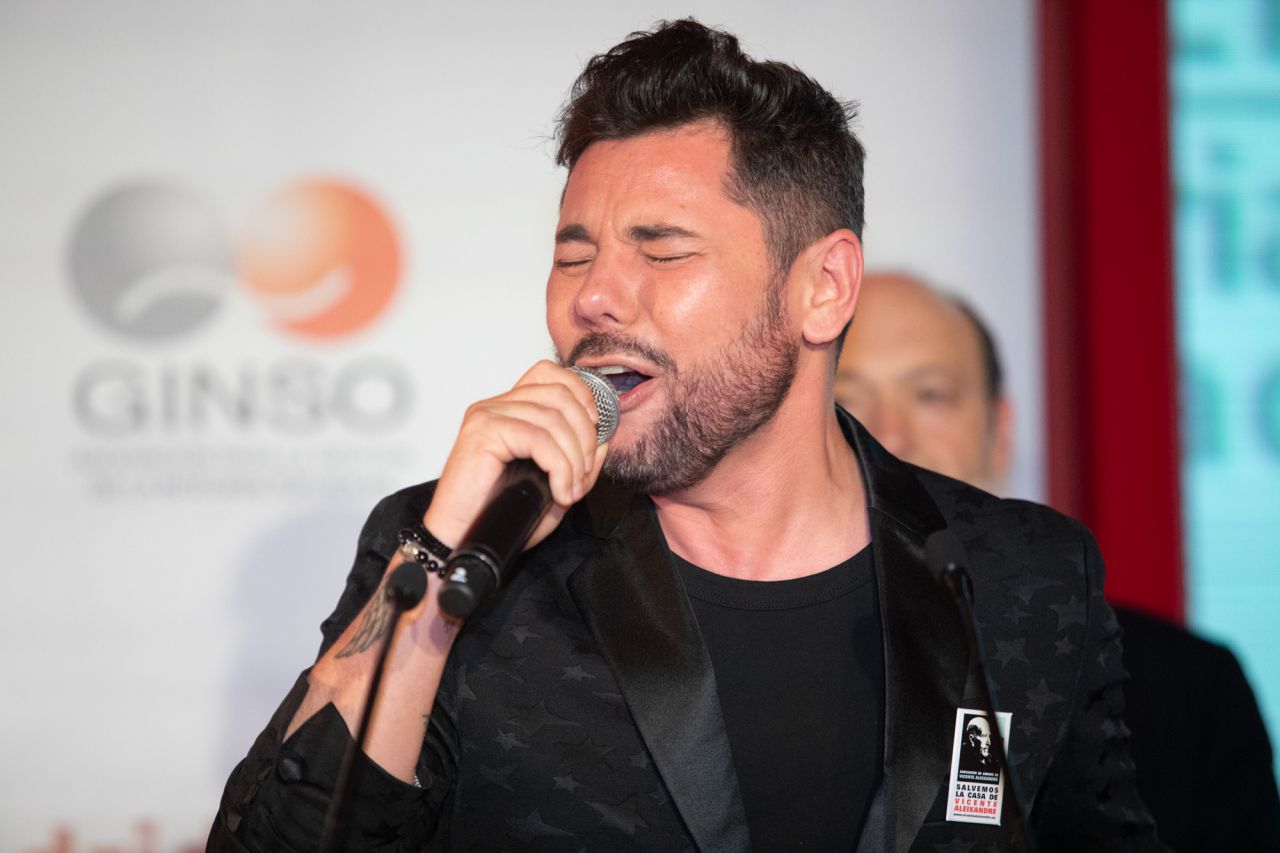 El cantante Miguel Poveda.