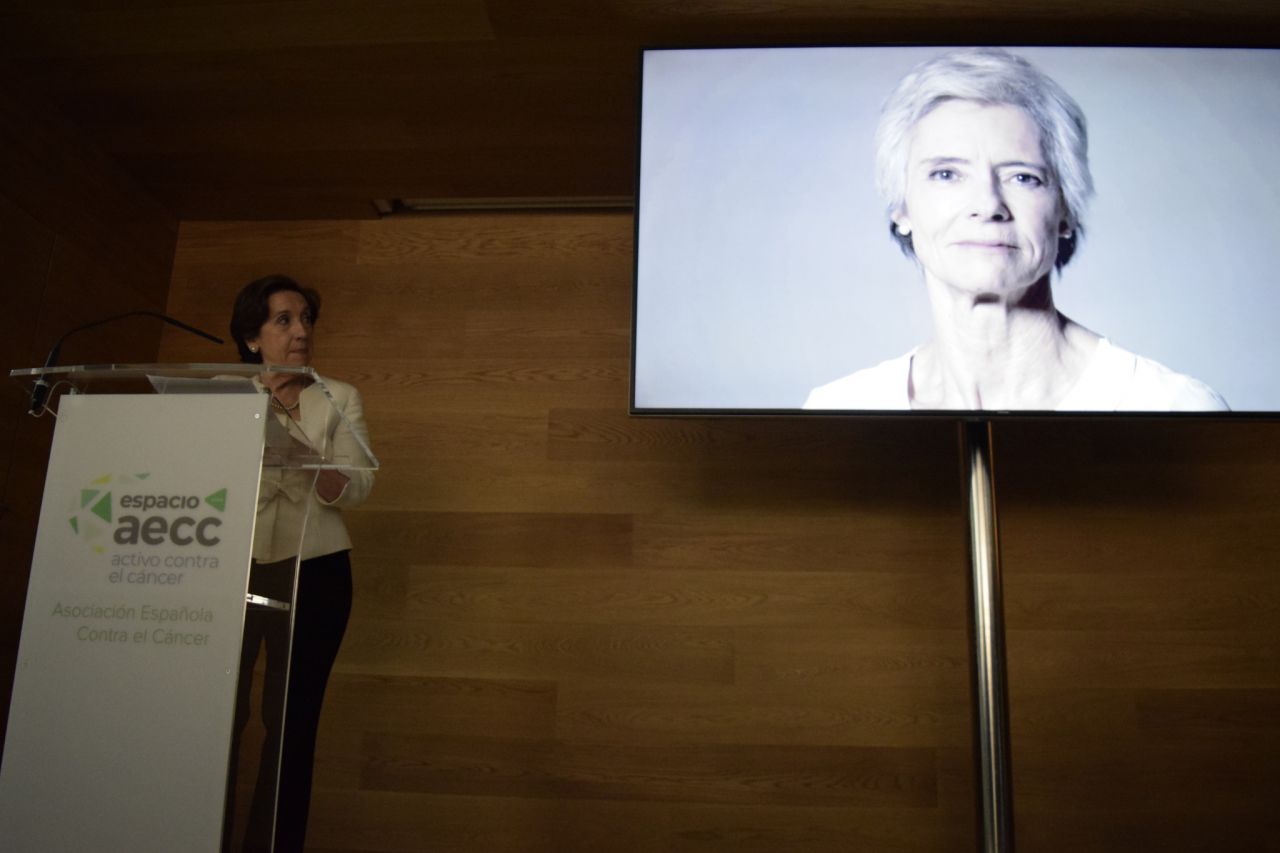 Victoria Prego, periodista y presentadora de la inauguración.