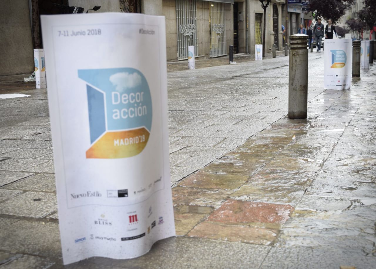 Novena edición de DecorAcción, donde un centenar de interioristas acercan su trabajo a la ciudadanía.