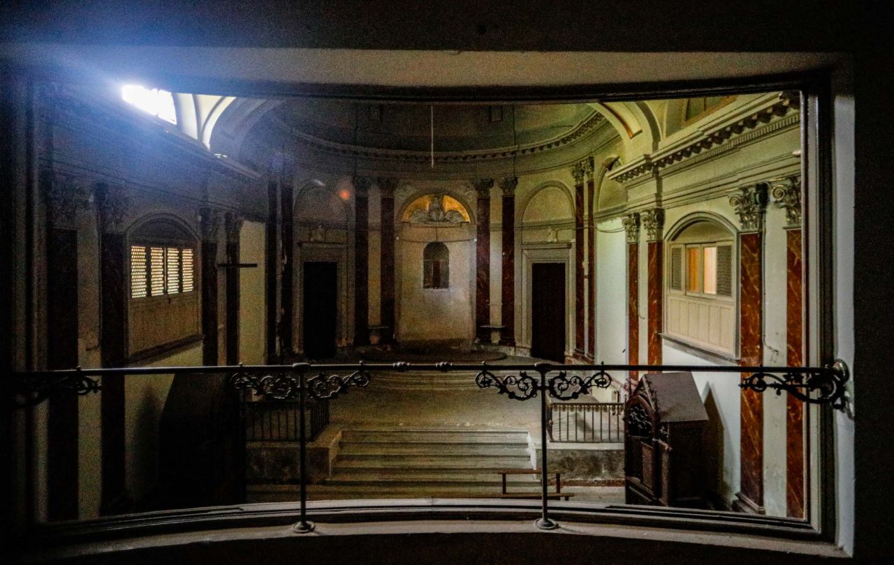 Vista de la capilla.