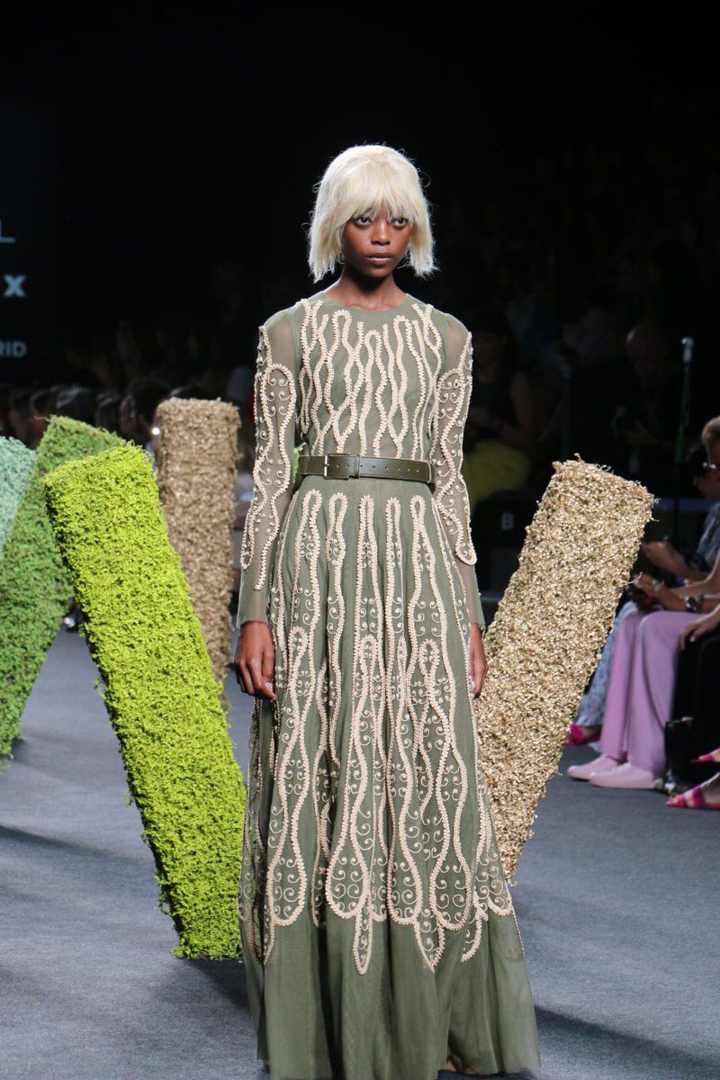 Desfile de Teresa Helbig en la 58º edición de la Mercedes Benz Fashion Week Madrid.