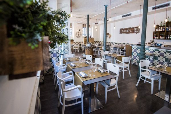 Vista general del restaurante.