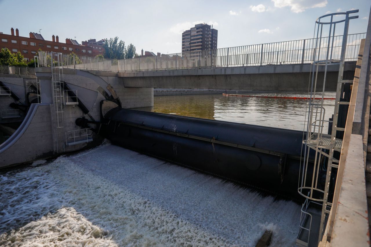 Presa número 9 de Madrid Río.