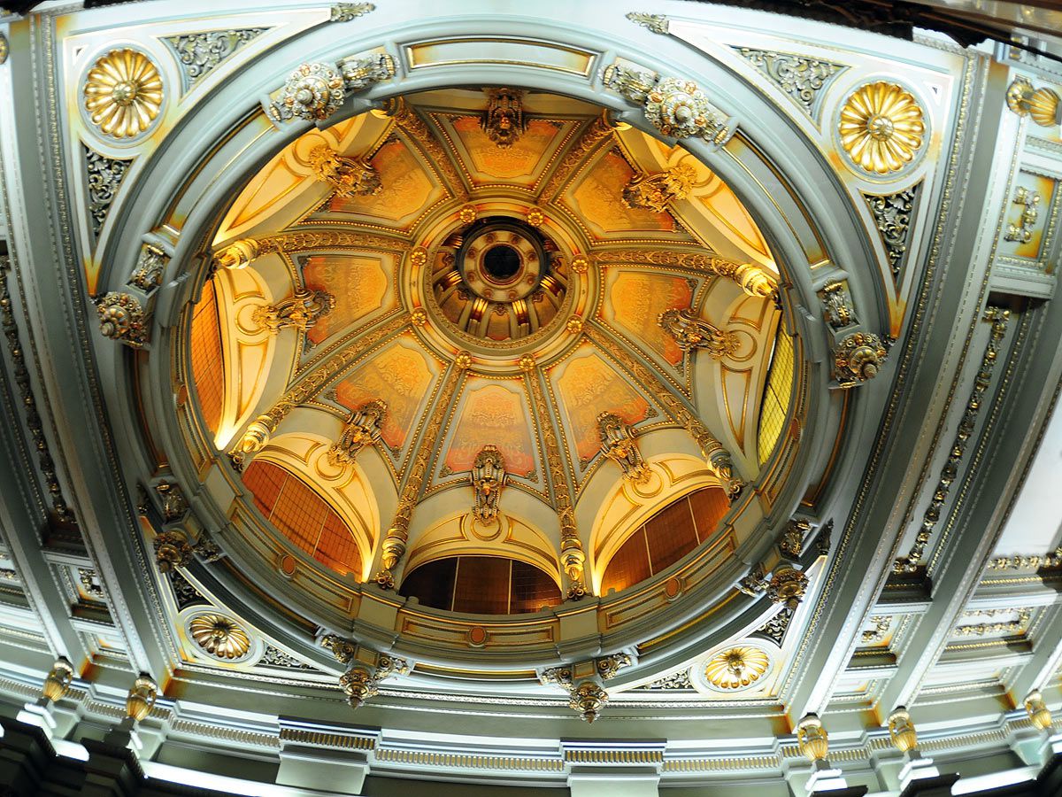 Cúpula del salón de baile.