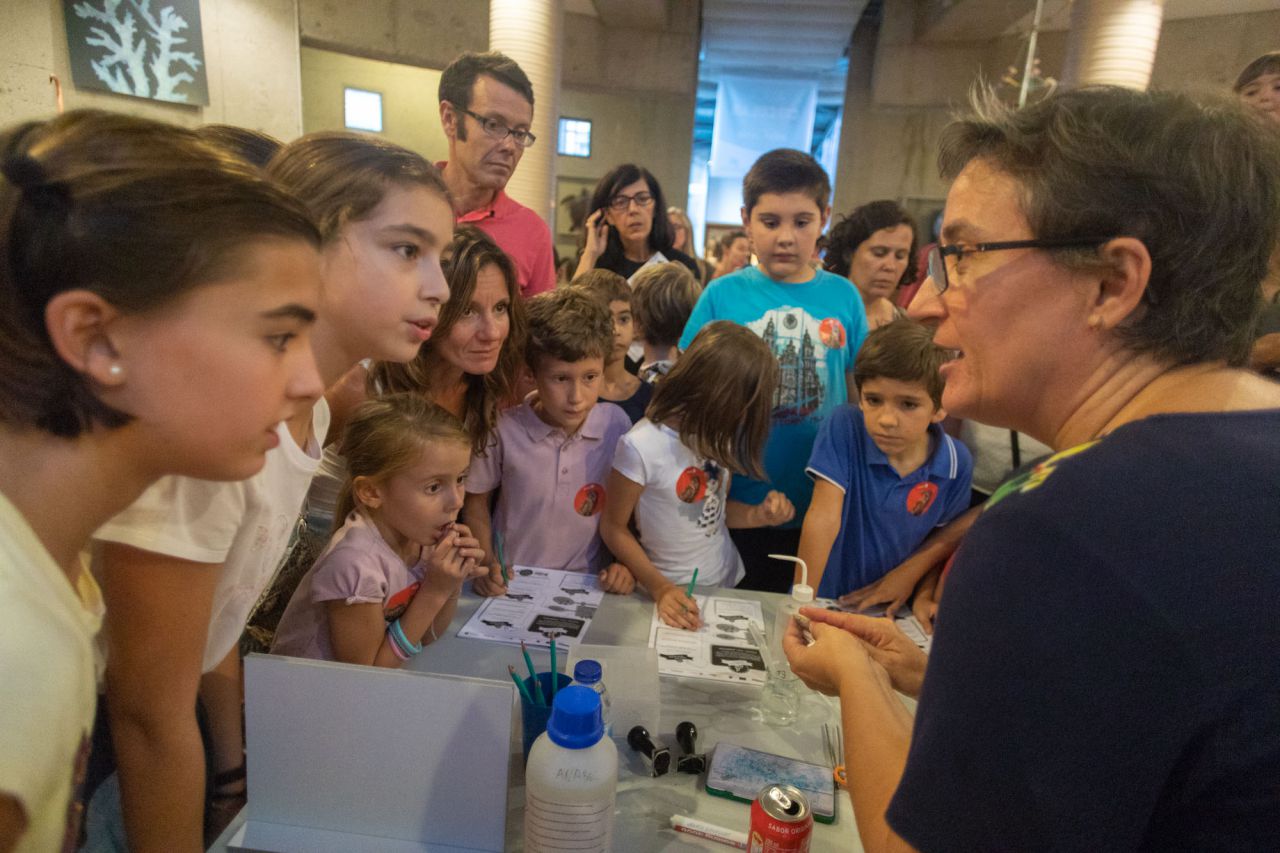 Gymkana en el Museo Nacional de Ciencias Naturales.