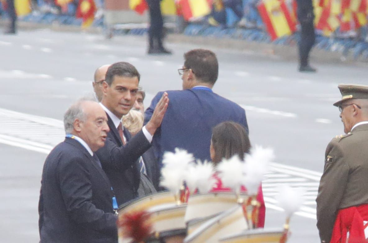 Pedro Sánchez ha sido recibido con pitos y abucheos