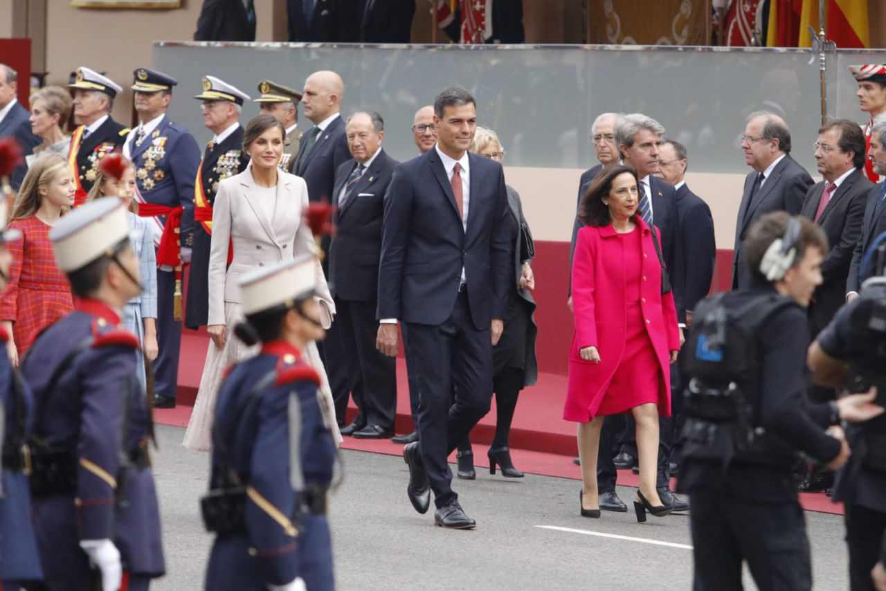 Sánchez y Robles, junto a la Reina Letizia
