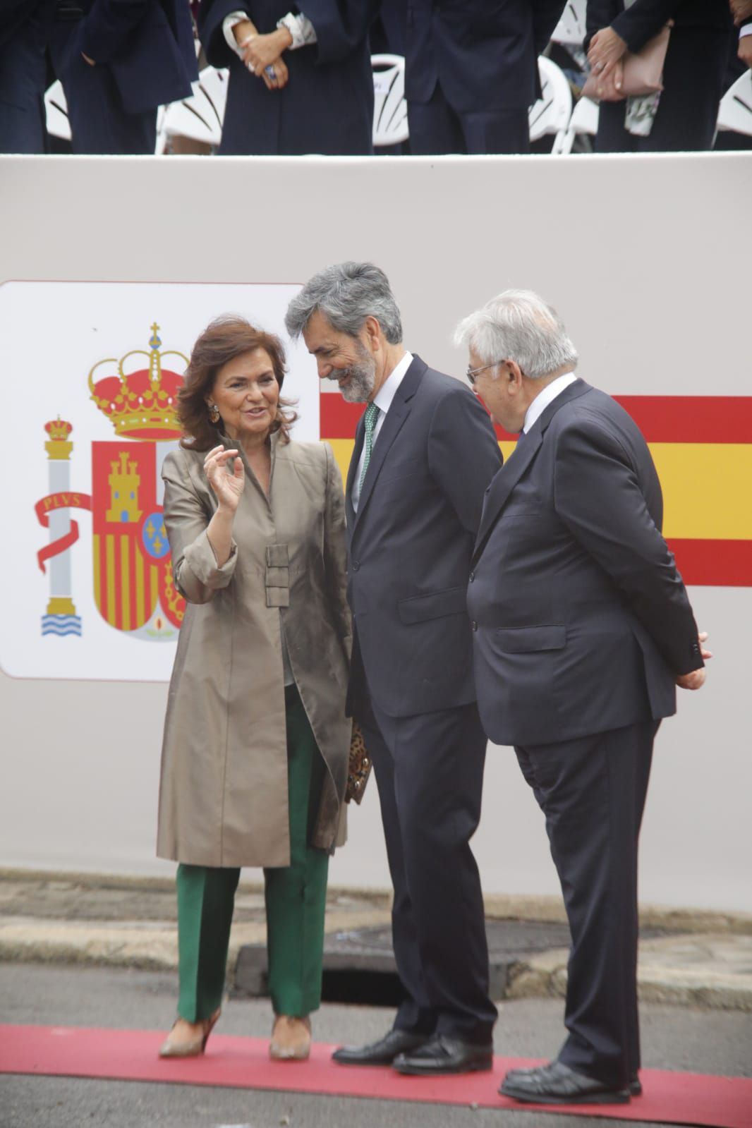La vicepresidenta del Gobierno, Carmen Calvo