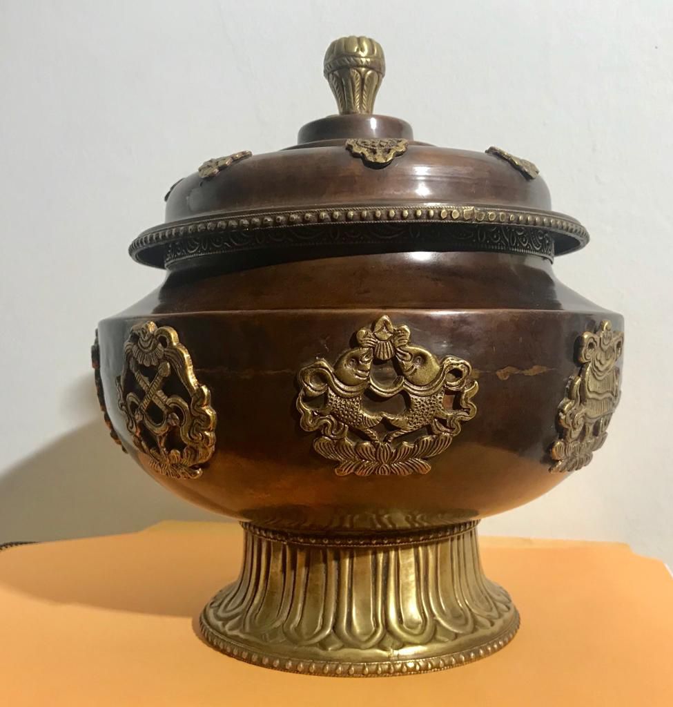La vasija sagrada del Dalai Lama llega a Expotural, en Ifema.