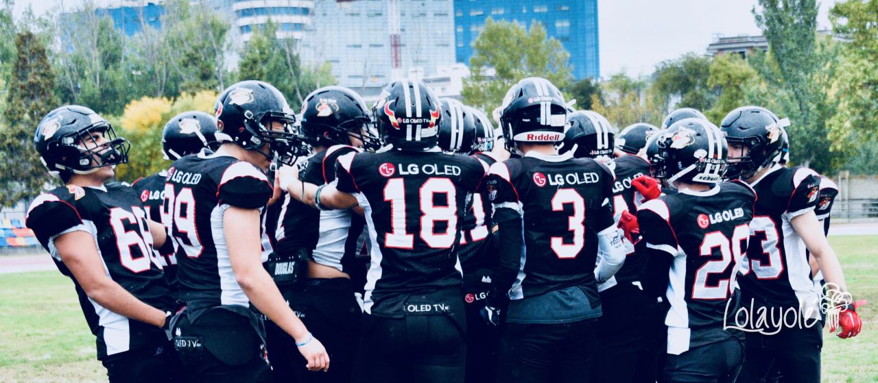 Primera jornada de la Liga madrileña de fútbol americano 9x9. 