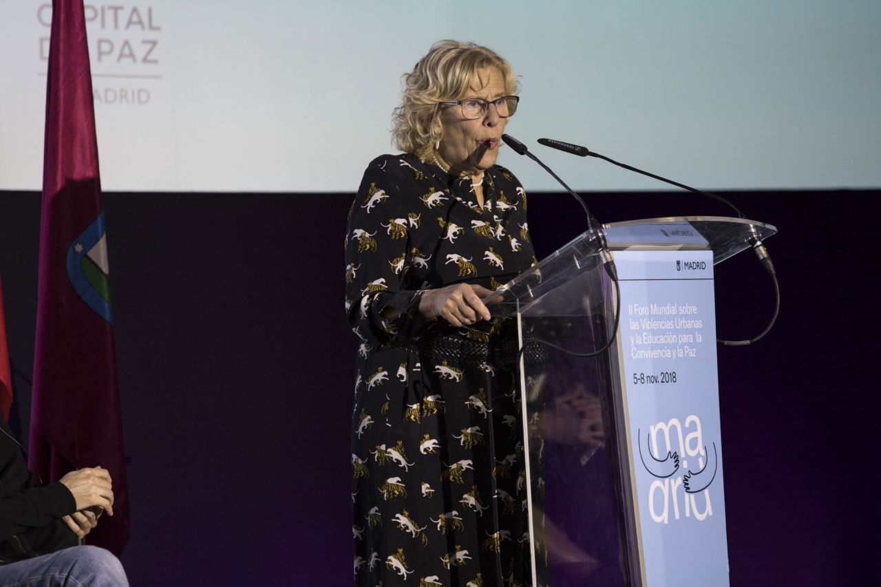 Manuela Carmena, alcaldesa de Madrid