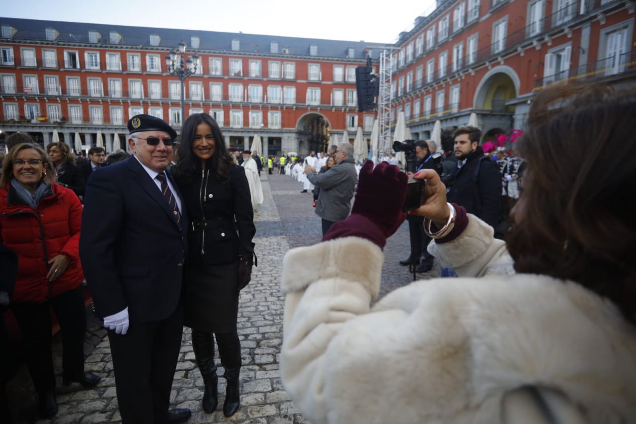 Begoña Villacís, presente en los actos de la Almudena en la Plaza Mayor.