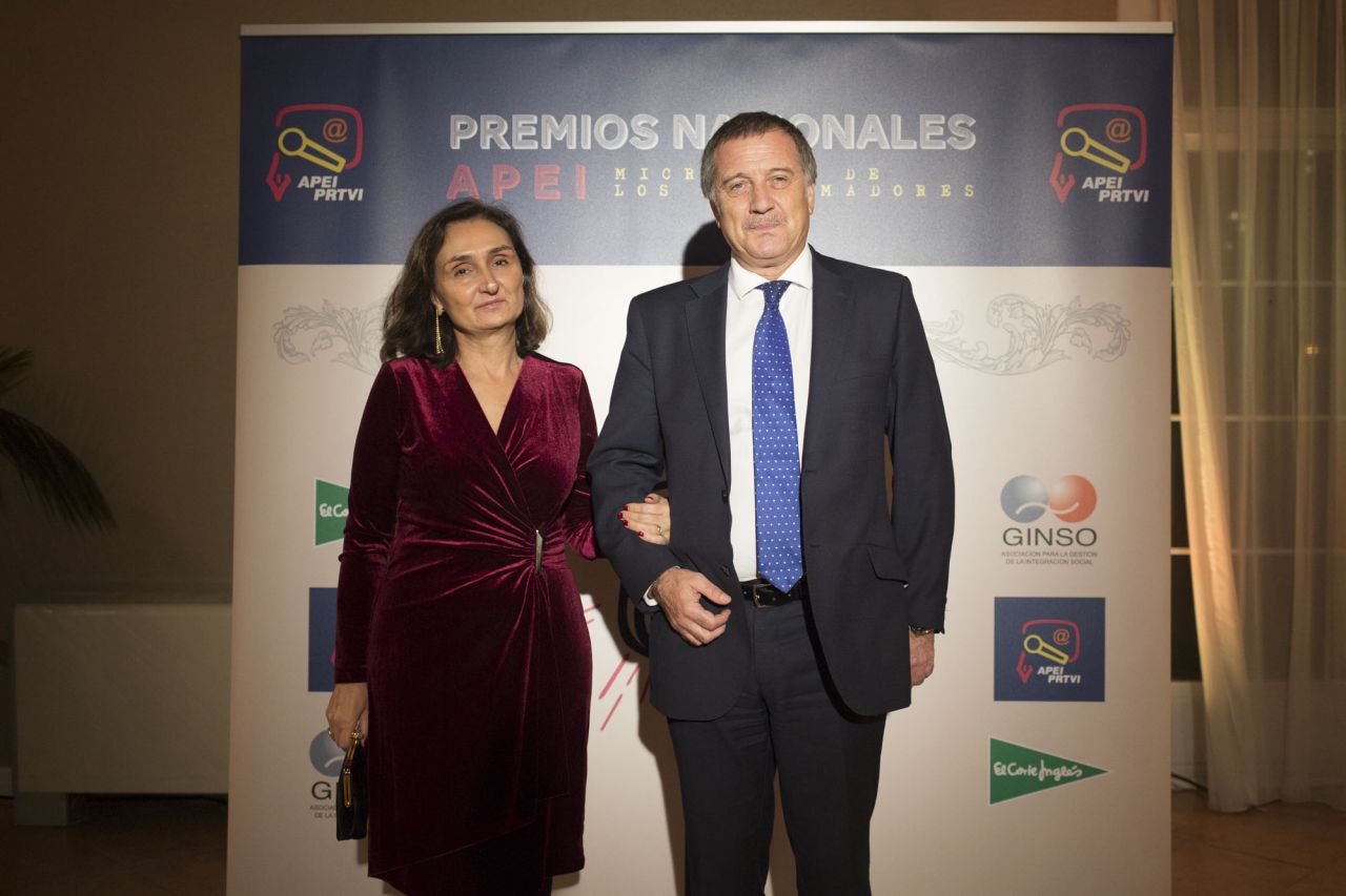 Rosalía Amador y Alberto Pozas.