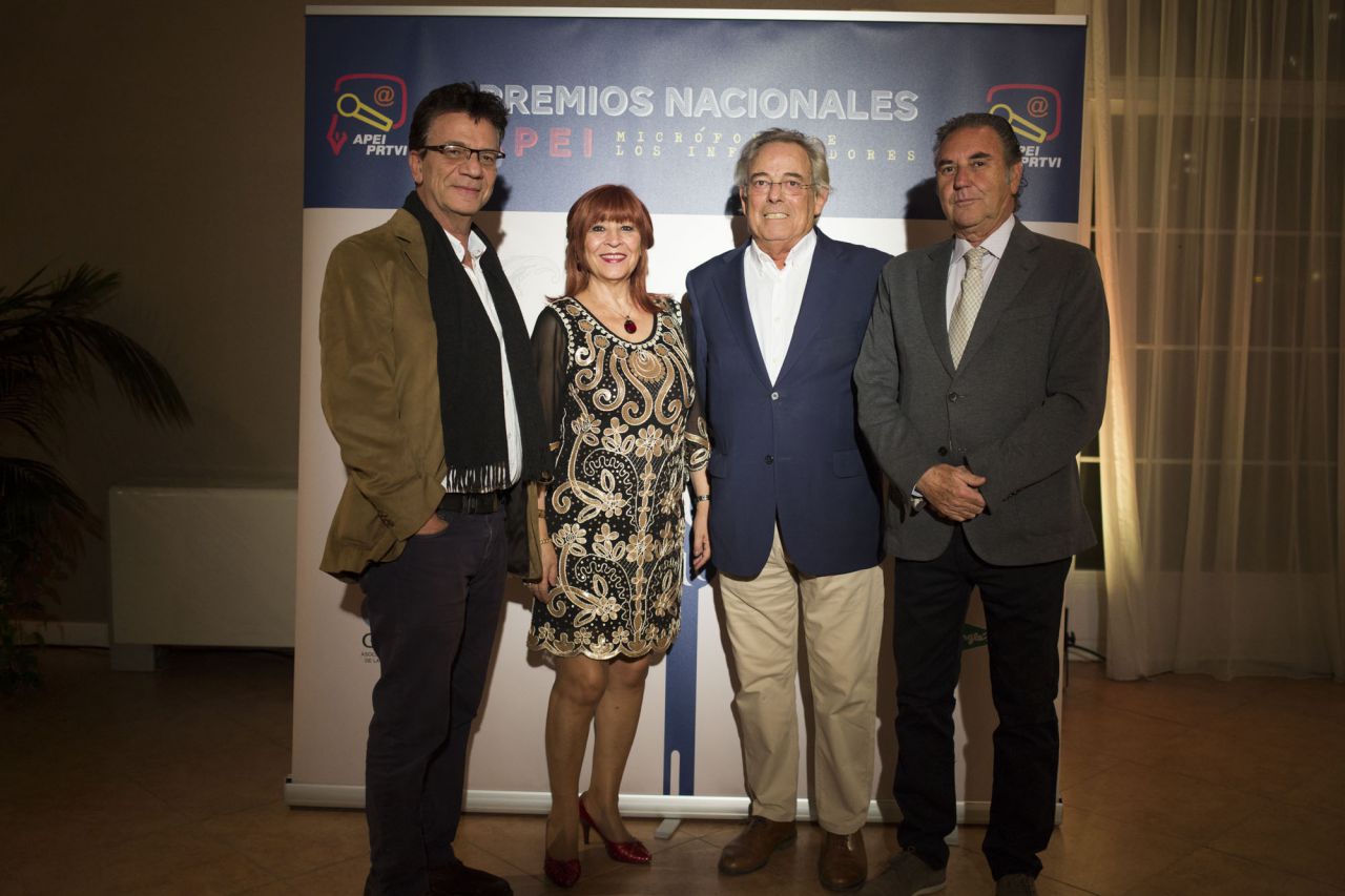 Florentino García, Karmen Garrido, Lorenzo de Grandes y Pepe Martínez.
