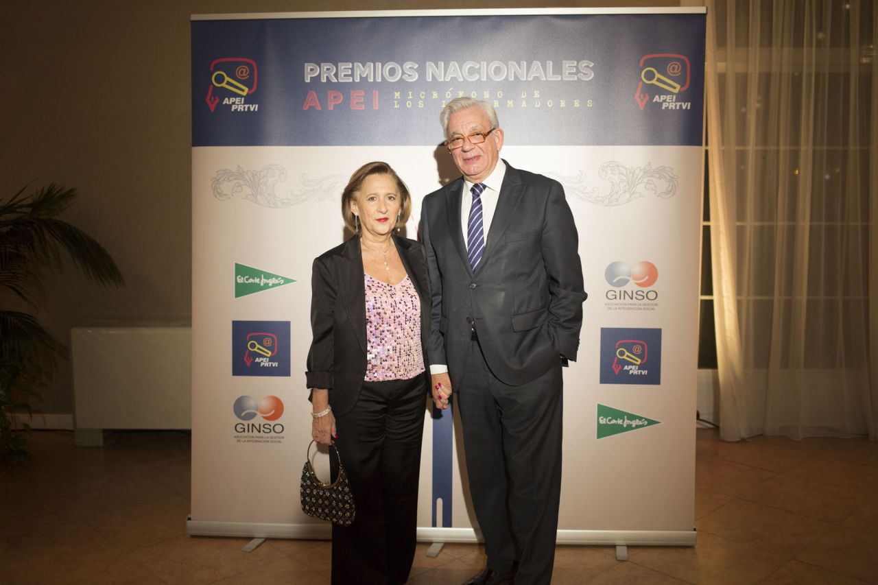 Victoria Pecharromán y Jesús Sánchez Martos.