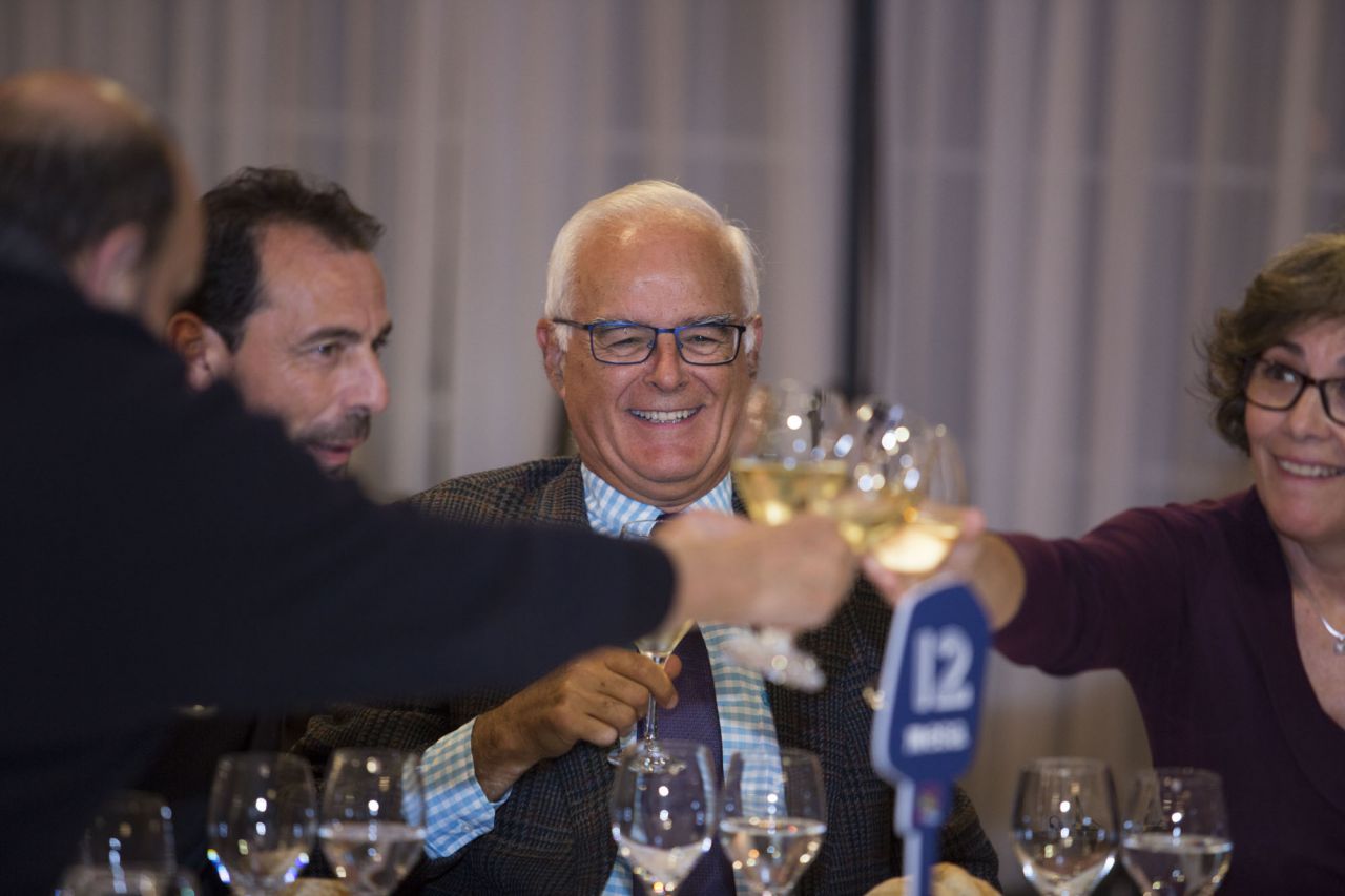 Juan Carlos López, Laureano Suárez e Inés Casado.