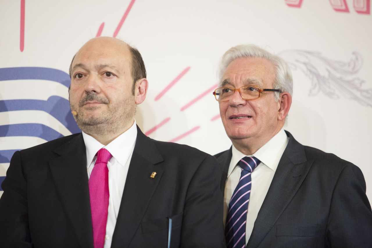 Constantino Mediavilla y Jesús Sánchez Martos.