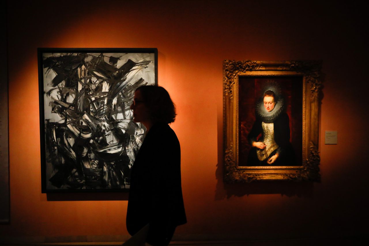 Dama de Antonio Saura del Museo Nacional Centro de Arte Reina Sofia.