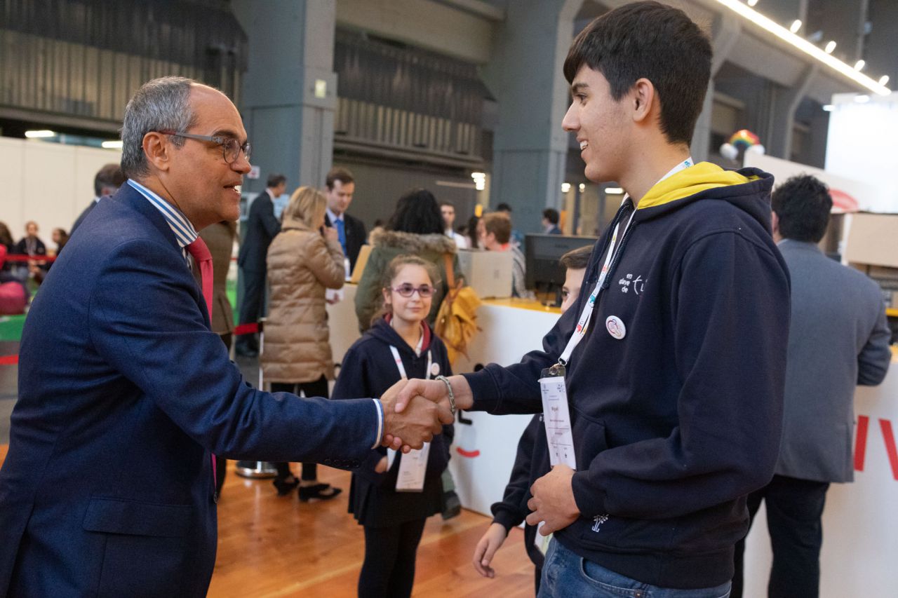 Al acto de inauguración ha asistido el consejero de Educación de la Comunidad de Madrid, Rafael Van Grieken.