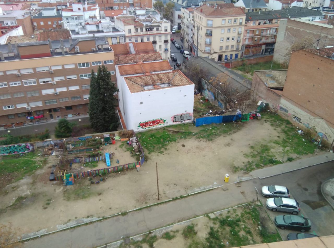 El asentamiento se desplaza por diferentes puntos de la misma zona.