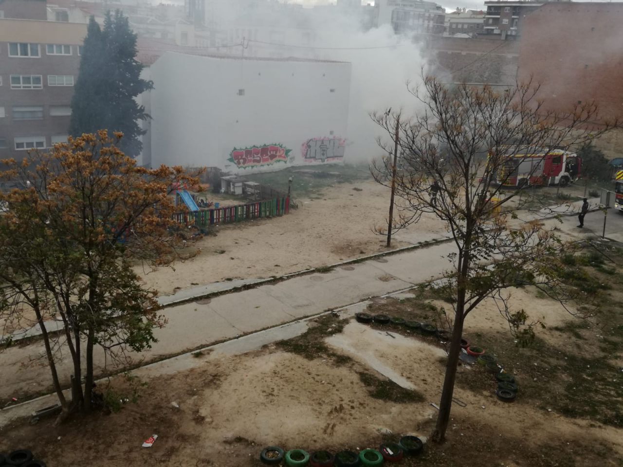 Afortunadamente, el incendio no dejó daños personales.