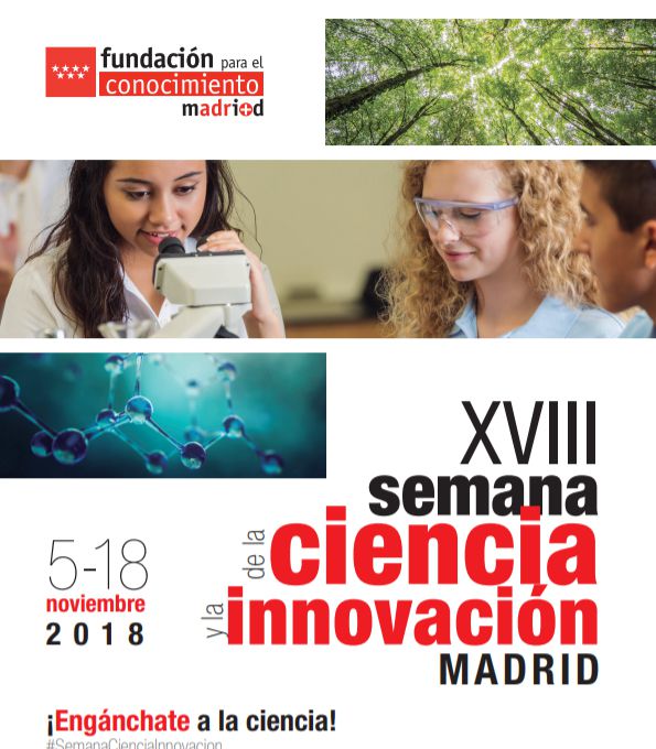 Cartel de la Semana de la Ciencia y la Innovación de este año.