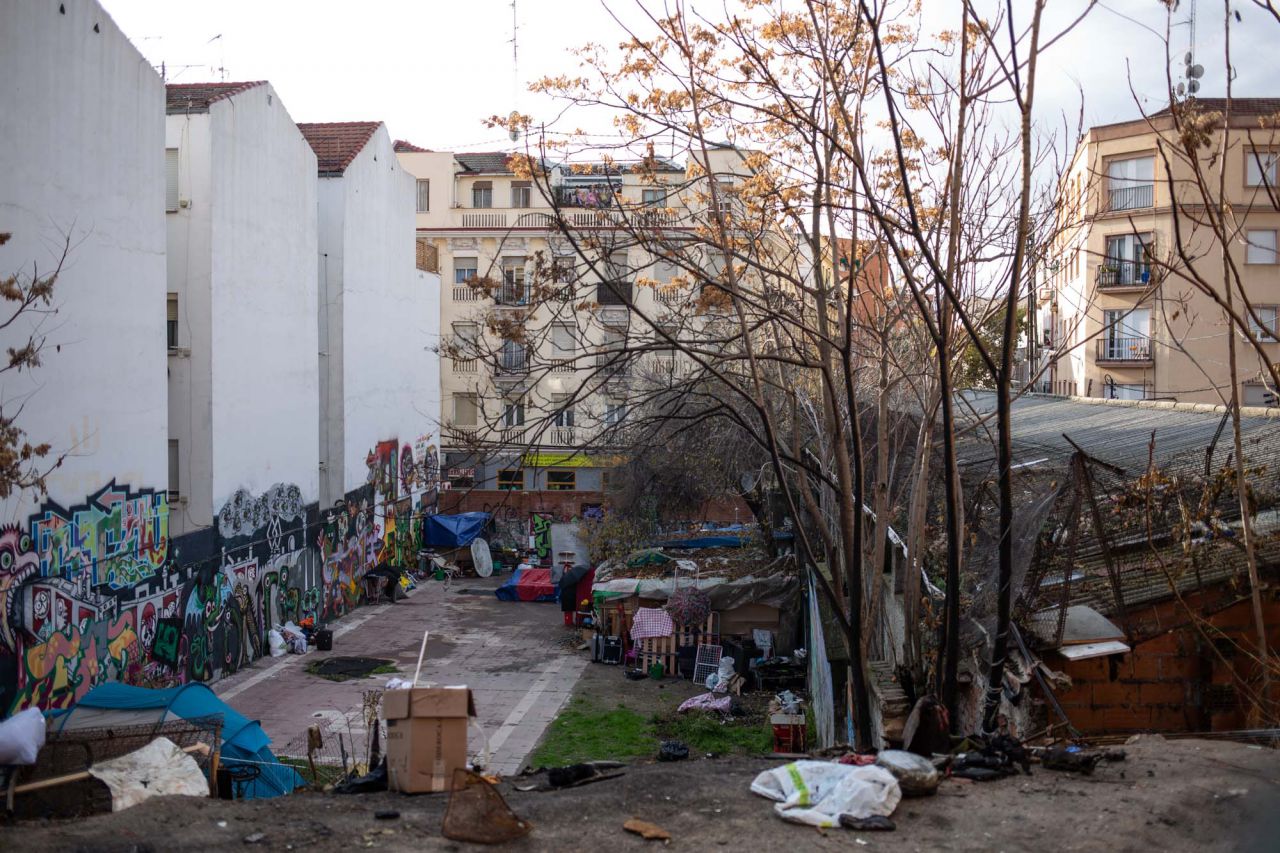 El Ayuntamiento procedió al desalojo y el derribo de cuatro chabolas el pasado martes.