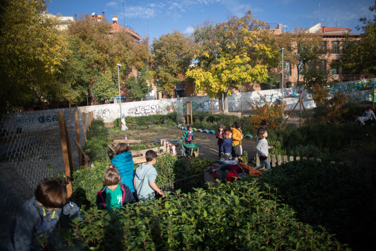 El huerto urbano mantendrá su estado actual.