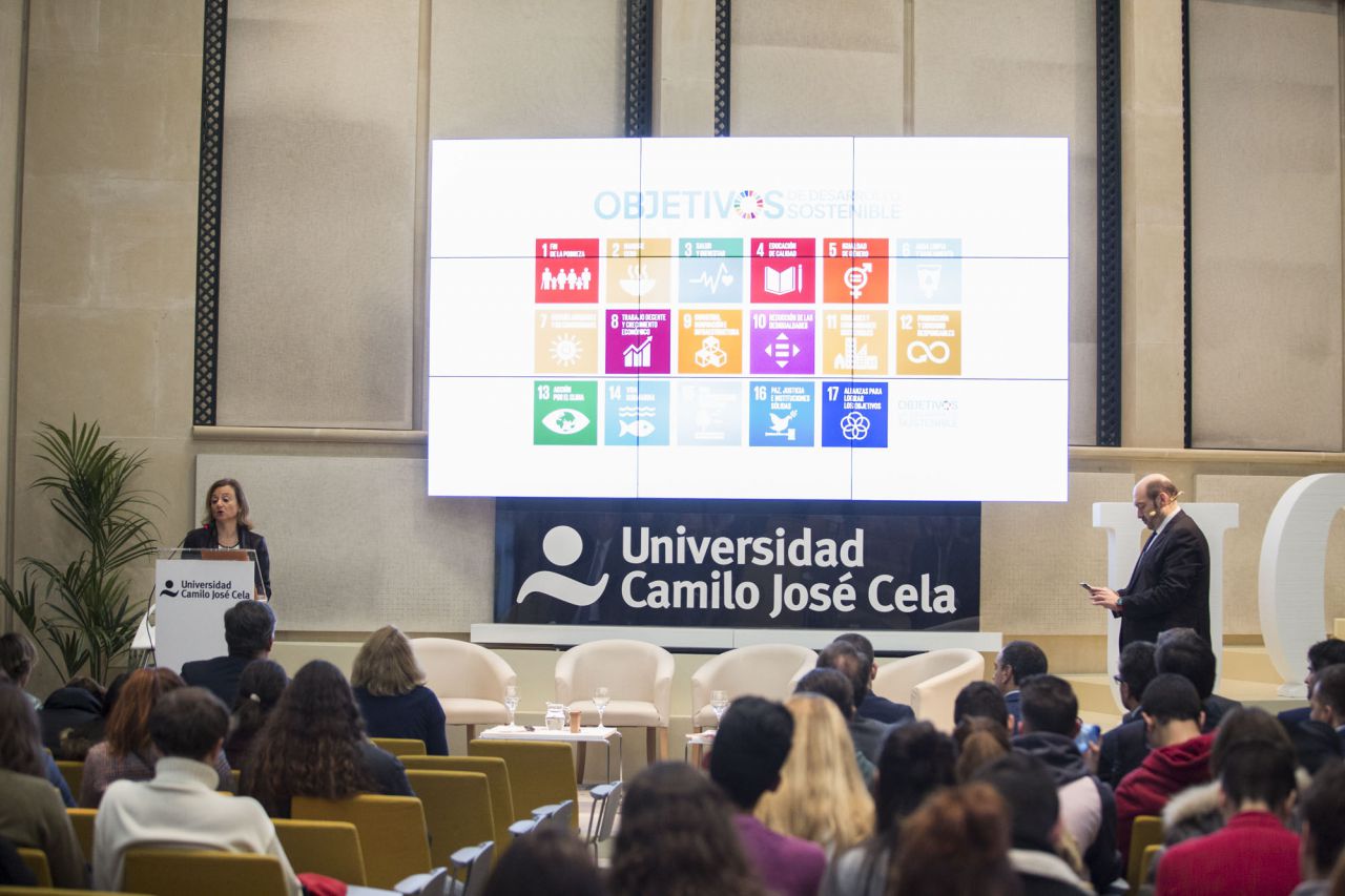 La clausura ha ido de la mano de Cristina Gallach, alta comisionada para la Agenda 2030 del Gobierno de España.