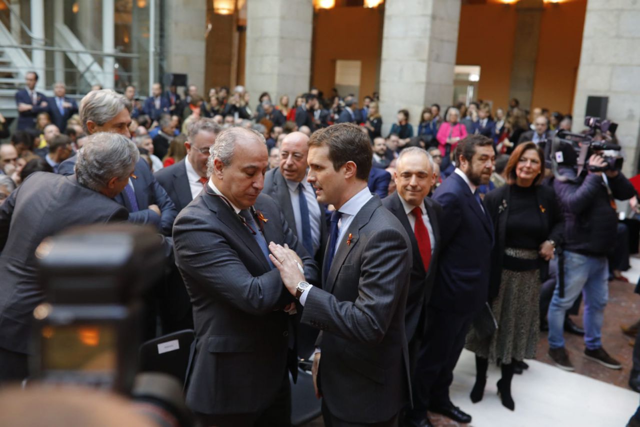 El secretario general del PP, Pablo Casado