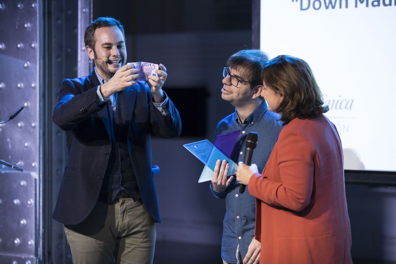 EL mago Jorge Blass con la Fundación Síndrome de Down de Madrid