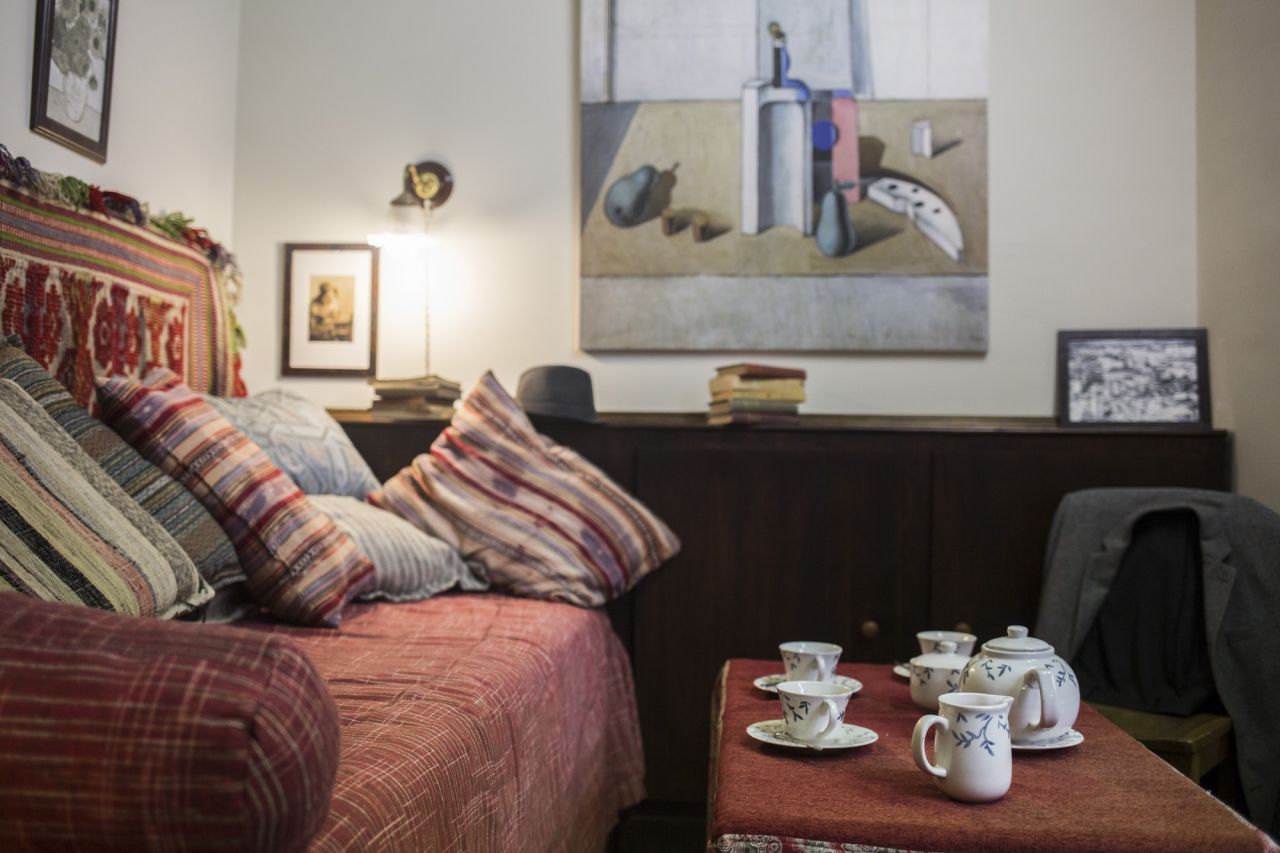 Recreación de la habitación de Federico García Lorca.