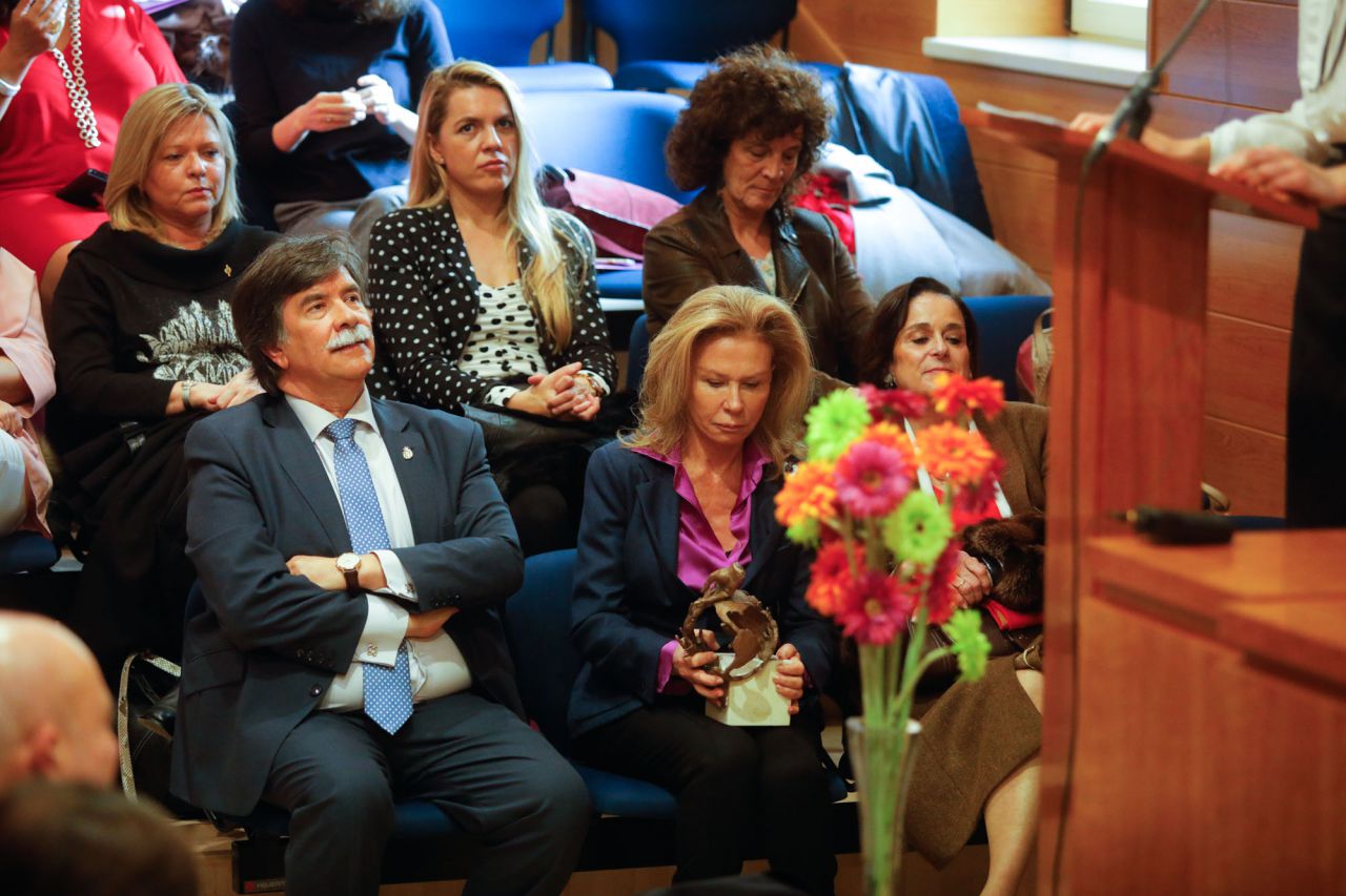 Javier Urra y Alicia Koplowitz.