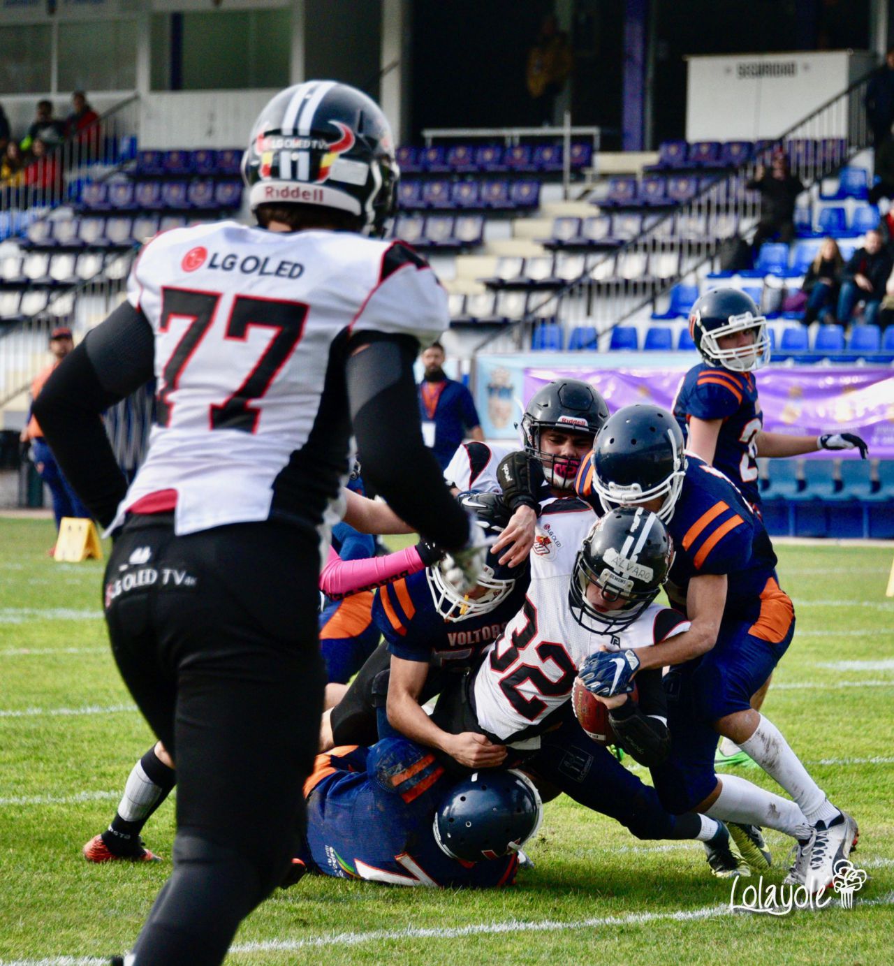 Black Demons Jr. Las Rozas vs Mallorca Voltors.