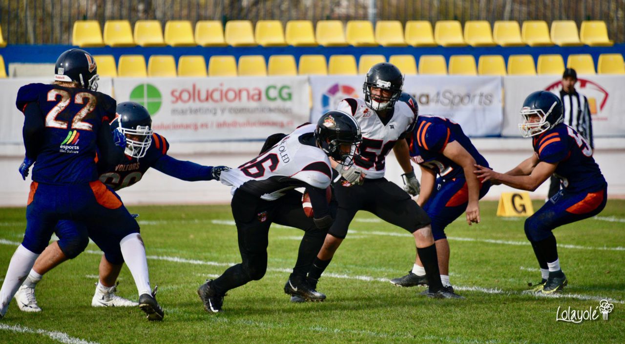 Black Demons Jr. Las Rozas vs Mallorca Voltors.