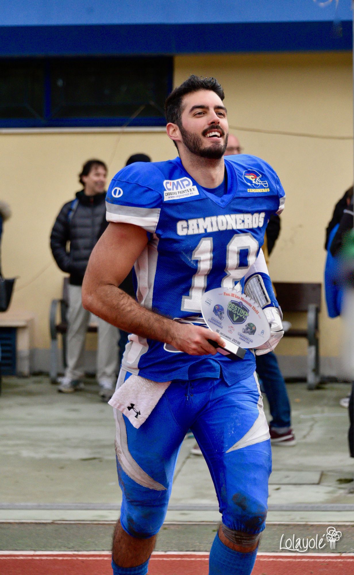 Camioneros Coslada (azul) vs Club Jabatos de Tres Cantos. 