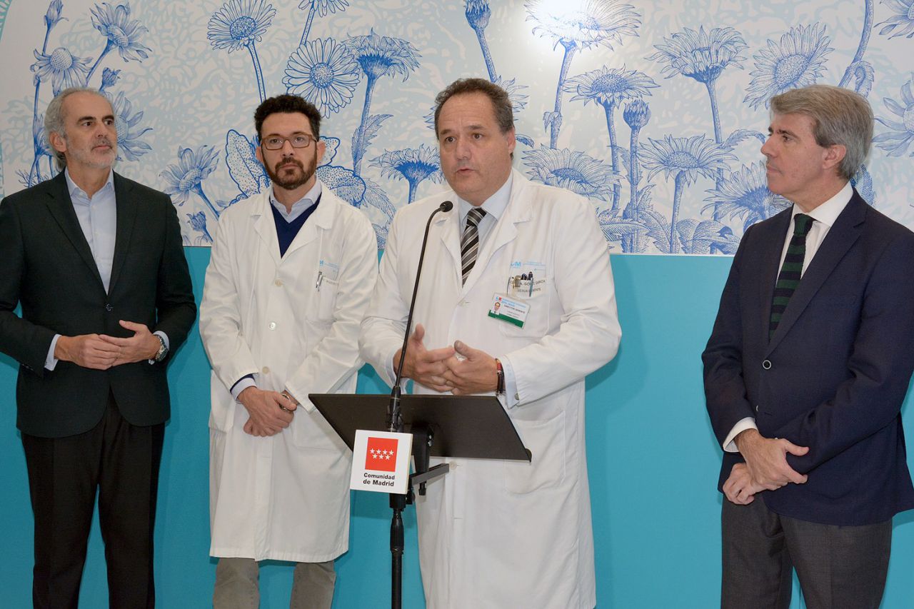 El director gerente del Niño Jesús, César Gómez Derch
