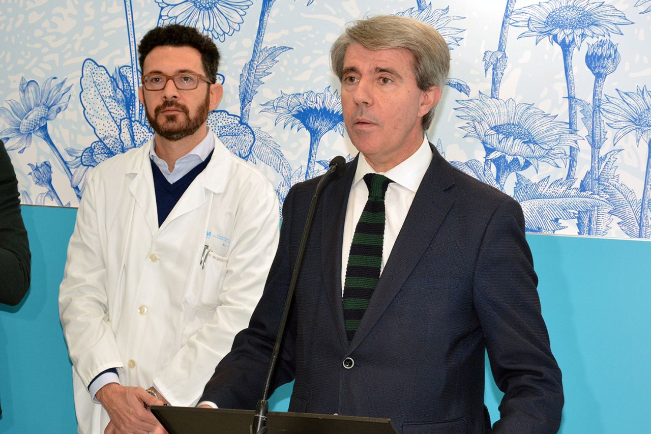 El presidente madrileño, Ángel Garrido