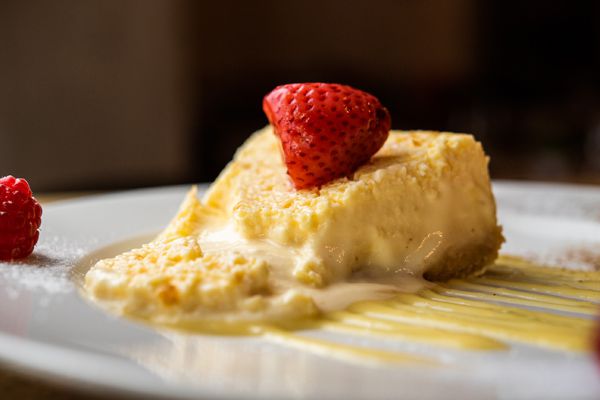 Tarta de queso.