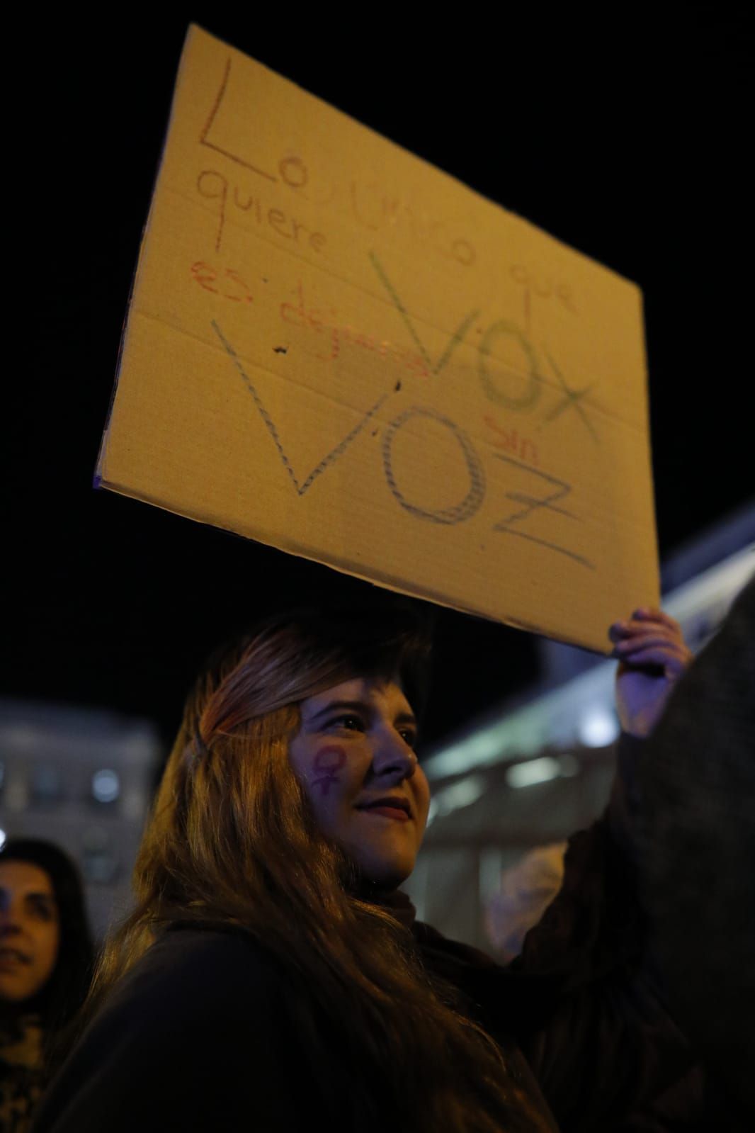 Concentración feminista ¡Ni un paso atrás en igualdad!.