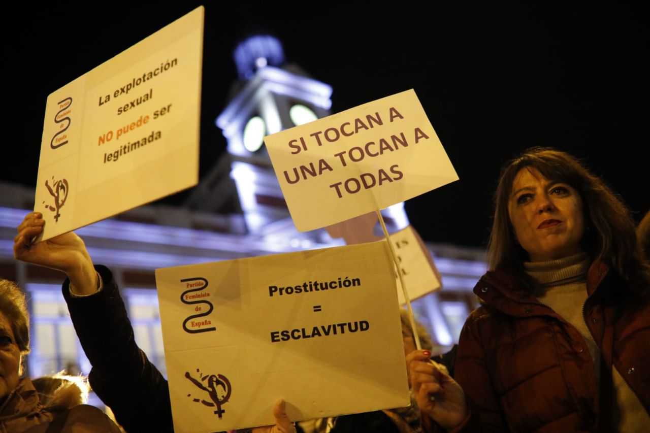 Concentración feminista ¡Ni un paso atrás en igualdad!.