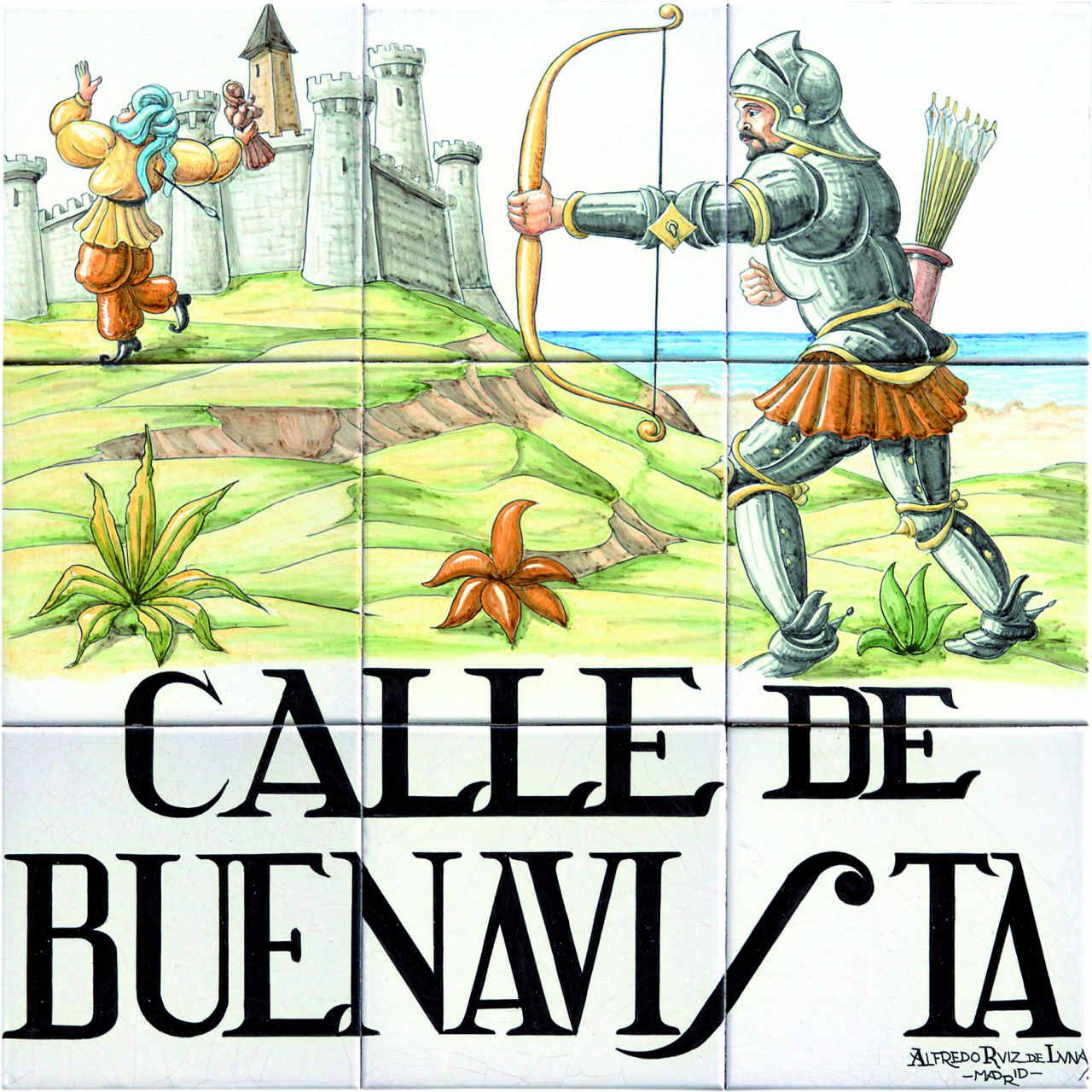 La leyenda cuenta que en esta calle estaba la casa solariega de los Castellano, donde se veneraba una Virgen llamada Buenavista. Una imagen que fue rescatada por un caballero de este linaje que la arrebató a un moro que huía con ella.