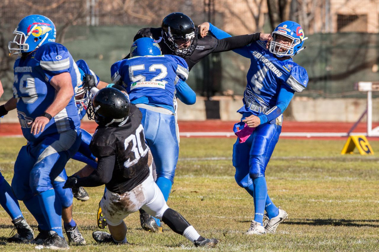 Camioneros Coslada vs Santiago Black Ravens