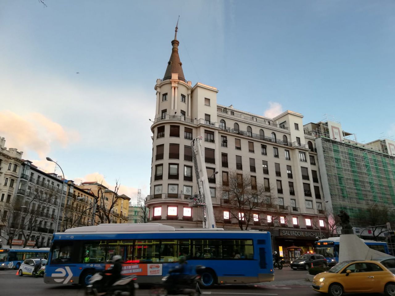 Número 151 de la calle Alcalá.